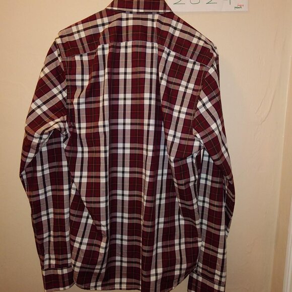 Scotch Soda Tour Les Jours Original Quality Haute Vetement Plaid Red Green Shirt - Picture 8 of 8